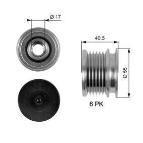 Comprar Rueda libre de alternador de GATES OAP7057 a bajo precio de 39,48 €