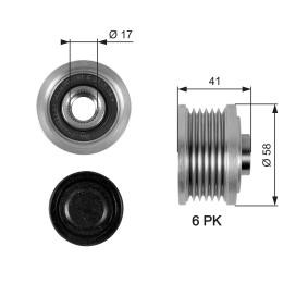 Comprar Rueda libre de alternador de GATES OAP7052 a bajo precio de 55,63 €