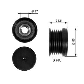 Achetez des Poulie roue libre, alternateur GATES OAP7090 à prix pour 36,46 €