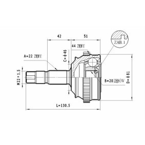 Acquista Kit giunti semiasse da STATIM C.153 a buon mercato per soli 23,16 €