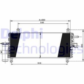 Klimakondensator TSP0225171 für LANCIA