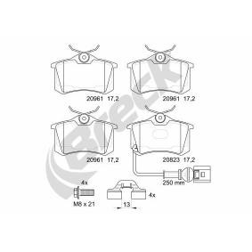 Compre Pastilhas de travão da BRECK 23823 10 704 10 a um preço baixo por 25,54 €