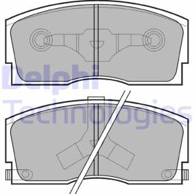 Compre Pastilhas de travão de DELPHI online para CHARADE II (G11, G30) a preços moderados