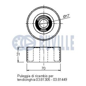 Generatorfreilauf 57077