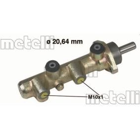 Comprar Cilindro principal de freno de METELLI 05-0092 a bajo precio de 59,86 €