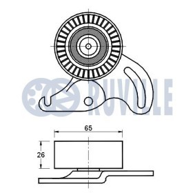 Generatorfreilauf 59972 für SEAT
