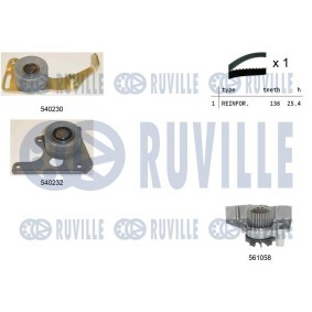 Comprar Juego rodillos, correa distribución de RUVILLE 5611950 a bajo precio de 96,08 €