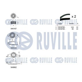 Rollensatz, Zahnriemen für TOYOTA von RUVILLE