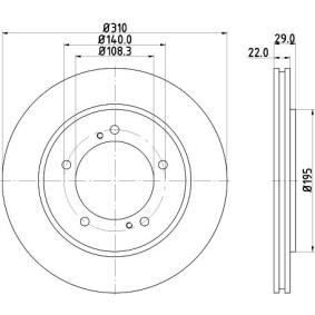 Bremsscheibe MDC1591 von MINTEX günstig für 41,68 € online kaufen