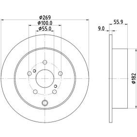 Bremsscheibe MDC1629 für tC Coupe für 43,55 CHF
