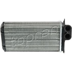 Acquista Scambiatore calore per riscaldamento abitacolo da TOPRAN 723 043 a buon mercato per soli 19,45 €