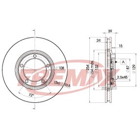 Bremsscheibe von FREMAX