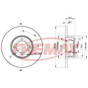 Acquista Disco freno da FREMAX BD-0751 a buon mercato per soli 48,83 €