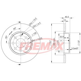 Comprar Disco de freno de FREMAX BD-0918 a bajo precio de 57,82 €