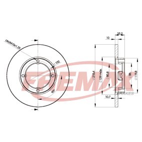Acquista Disco freno da FREMAX BD-1160 a buon mercato per soli 32,98 €