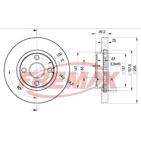 Acquista Disco freno da FREMAX BD-1330 a buon mercato per soli 68,35 €