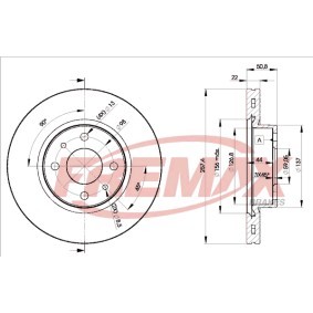 Comprar Disco de freno de FREMAX BD-1751 a bajo precio de 63,73 €