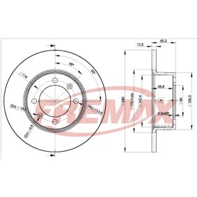 Comprar Disco de freno de FREMAX BD-1981 a bajo precio de 62,89 €
