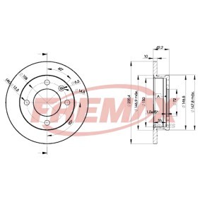 Comprar Disco de freno de FREMAX BD-1991 a bajo precio de 36,65 €