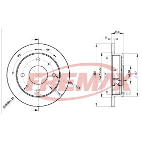 Acquista Disco freno da FREMAX BD-2000 a buon mercato per soli 50,14 €