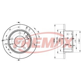 Acquista Disco freno da FREMAX BD-2062 a buon mercato per soli 42,82 €