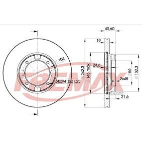Bremsscheibe von FREMAX