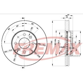 Comprar Disco de freno de FREMAX BD-2232 a bajo precio de 69,13 €