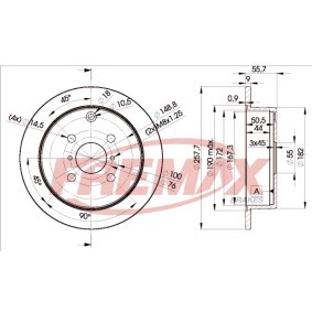 Acquista Disco freno da FREMAX BD-2251 a buon mercato per soli 50,48 €