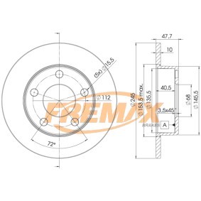 Comprar Disco de freno de FREMAX BD-2746 a bajo precio de 47,90 €