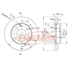 Acquista Disco freno da FREMAX BD-2902 a buon mercato per soli 78,21 €