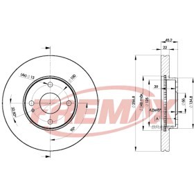 Acquista Disco freno da FREMAX BD-3256 a buon mercato per soli 42,01 €