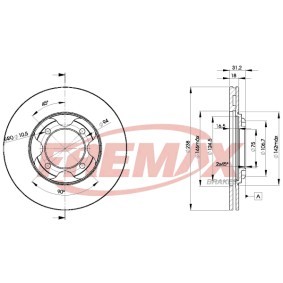 Acquista Disco freno da FREMAX BD-3261 a buon mercato per soli 43,82 €