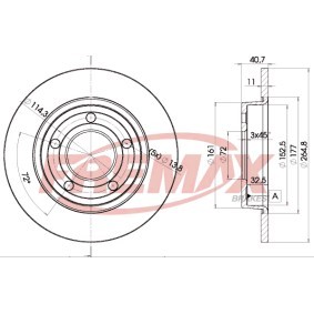 Acquista Disco freno da FREMAX BD-3275 a buon mercato per soli 31,19 €
