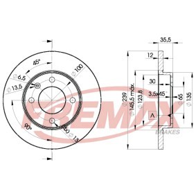 Comprar Disco de freno de FREMAX BD-3300 a bajo precio de 36,49 €