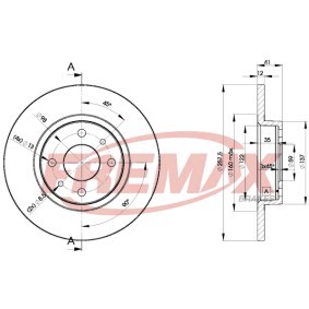 Comprar Disco de freno de FREMAX BD-3466 a bajo precio de 42,92 €