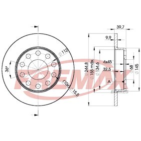 Comprar Disco de freno de FREMAX BD-3637 a bajo precio de 42,98 €