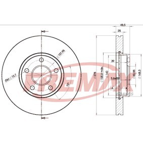 Comprar Disco de freno de FREMAX BD-3963 a bajo precio de 85,84 €