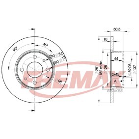 Comprar Disco de freno de FREMAX BD-4070 a bajo precio de 45,79 €