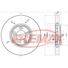 Comprar Disco de freno de FREMAX BD-4088 a bajo precio de 85,30 €