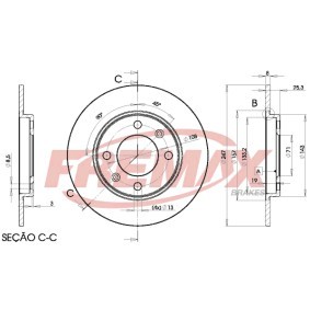 Acquista Disco freno da FREMAX BD-4247 a buon mercato per soli 39,88 €
