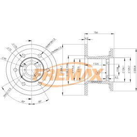Bremsscheibe von FREMAX