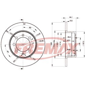 Comprar Disco de freno de FREMAX BD-4575 a bajo precio de 65,10 €