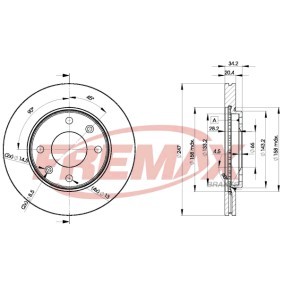 Acquista Disco freno da FREMAX BD-4694 a buon mercato per soli 44,65 €