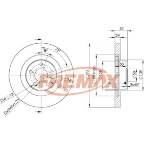 Acquista Disco freno da FREMAX BD-4702 a buon mercato per soli 84,13 €