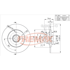 Comprar Disco de freno de FREMAX BD-4901 a bajo precio de 70,08 €