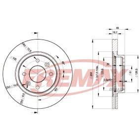 Comprar Disco de freno de FREMAX BD-5081 a bajo precio de 53,91 €