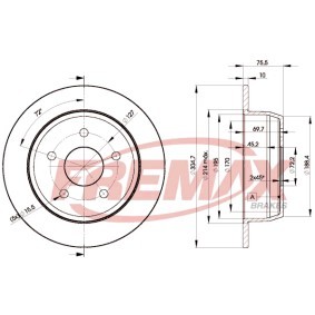 Comprar Disco de freno de FREMAX BD-5118 a bajo precio de 48,79 €