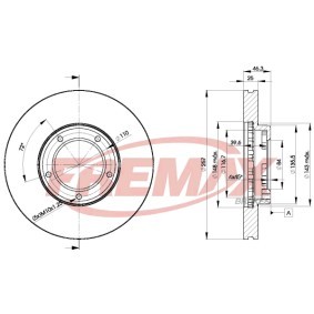 Bremsscheibe von FREMAX
