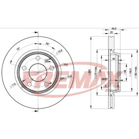 Comprar Disco de freno de FREMAX BD-5301 a bajo precio de 67,45 €