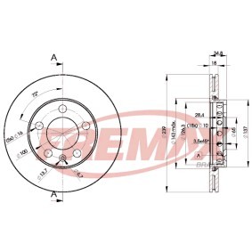 Bremsscheibe BD-5308 für FABIA (6Y2) für 47,60 CHF